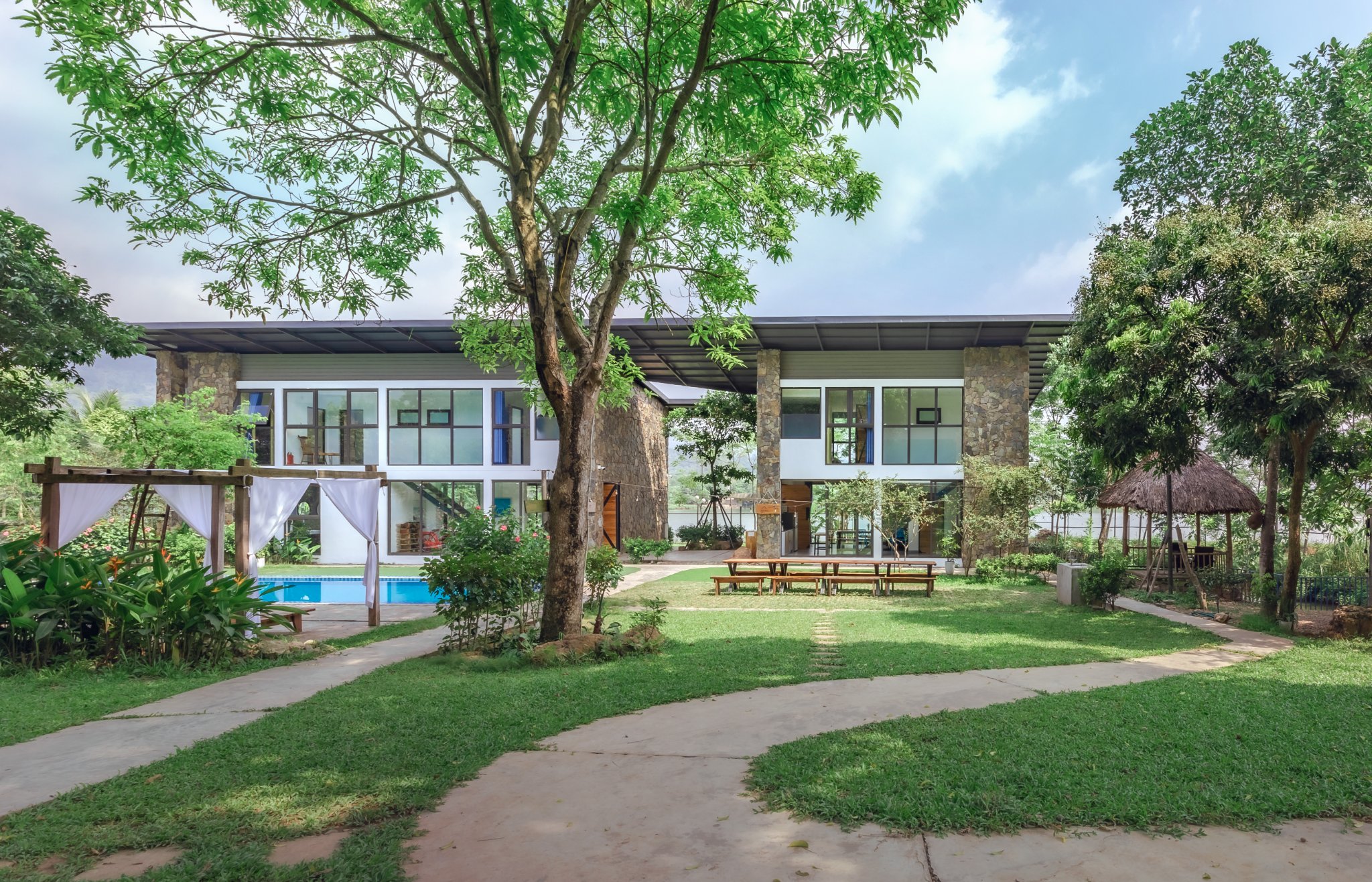 Review An Vui Lodge & Cottage – Biệt thự nghỉ dưỡng hiện đại, sang trọng tại Ba Vì